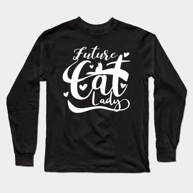 Cat Lady Long Sleeve T-Shirt by Shop Ovov